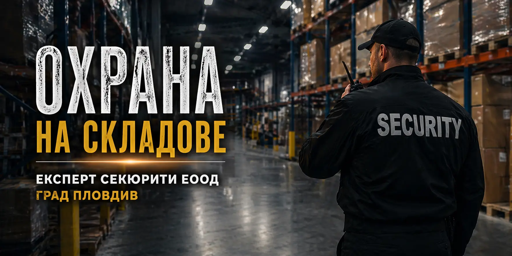 Охрана на складове | expertsecurity.bg